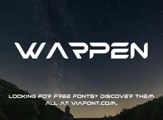 Warpen Font