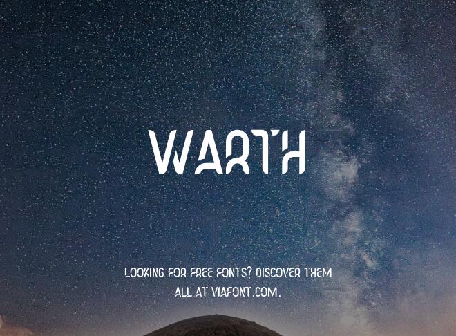 Warth Font