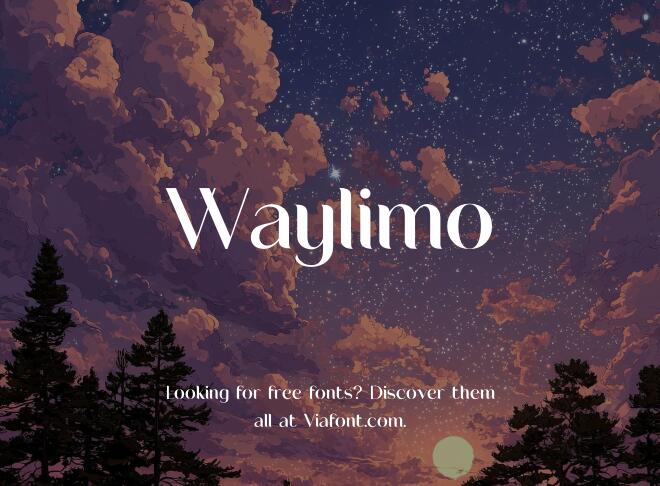 Waylimo Font