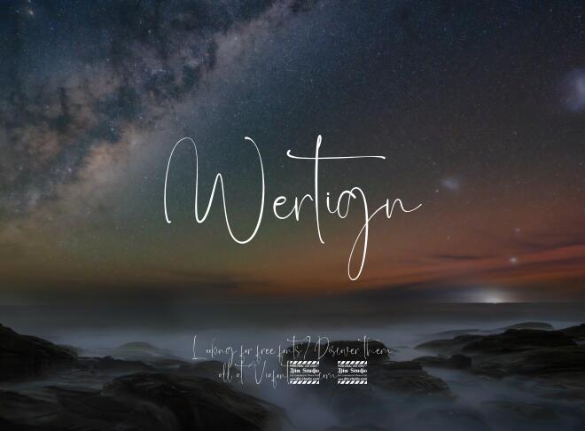 Wertign Font