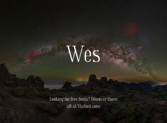 Wes Font