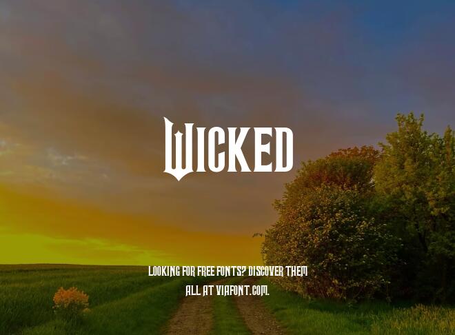 Wicked Font