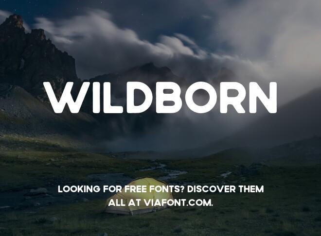 Wildborn Font