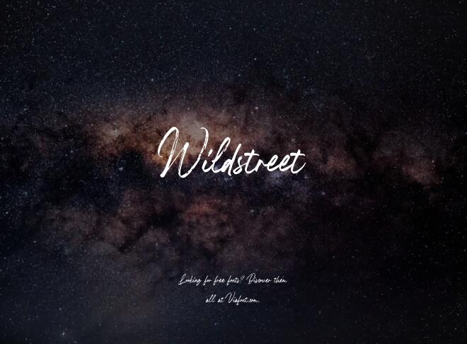 Wildstreet Font