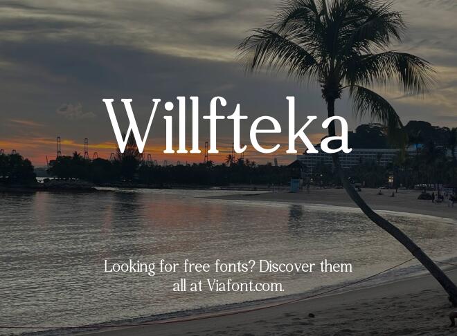 Willfteka Font