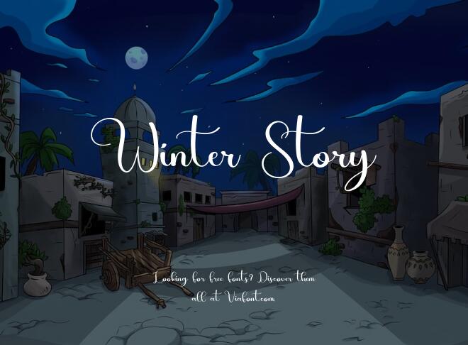 Winter Story Font