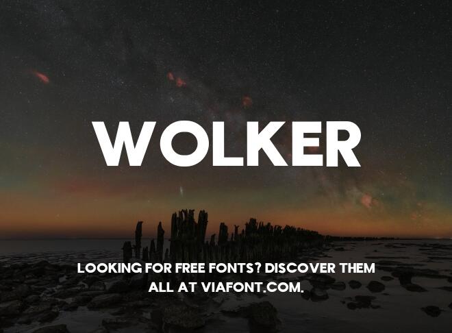 Wolker Font