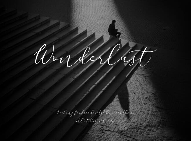 Wonderlust Font