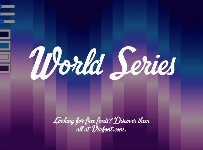 World Series Font