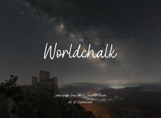 Worldchalk Font