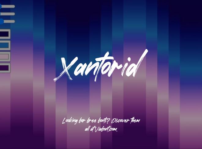 Xantorid Font