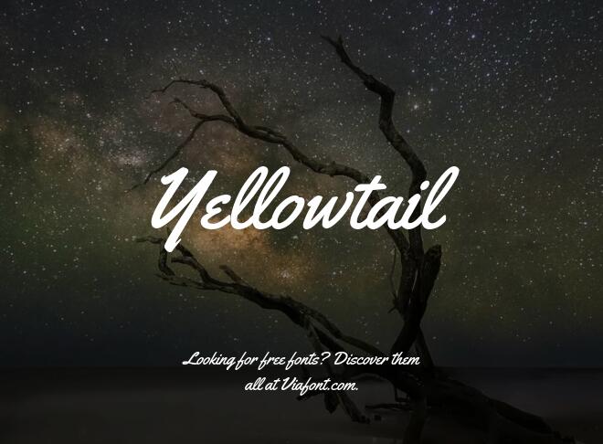 Yellowtail Font