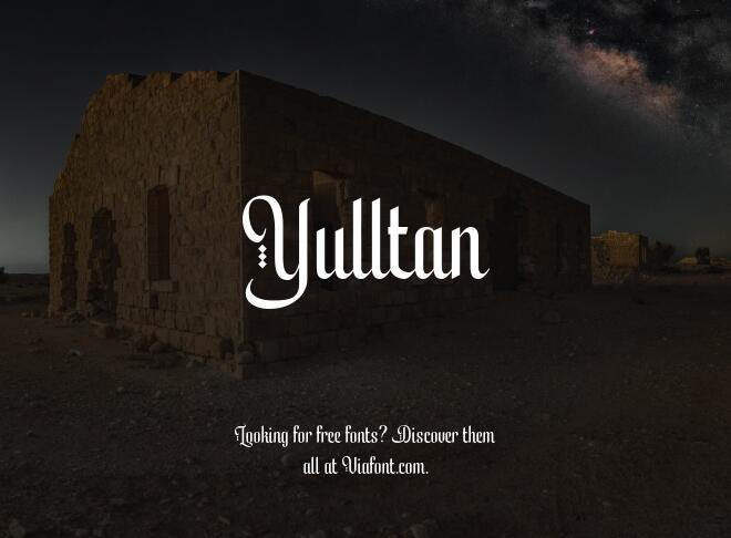 Yulltan Font