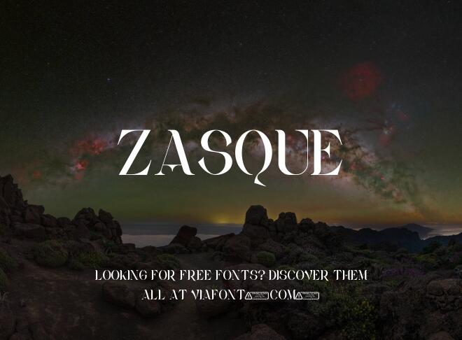 Zasque Font