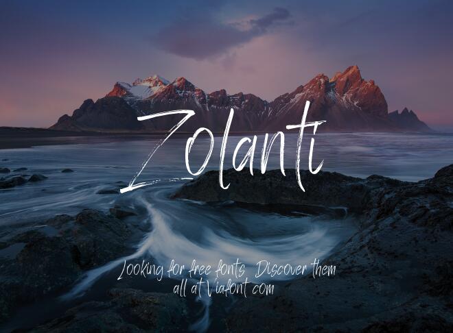 Zolanti Font