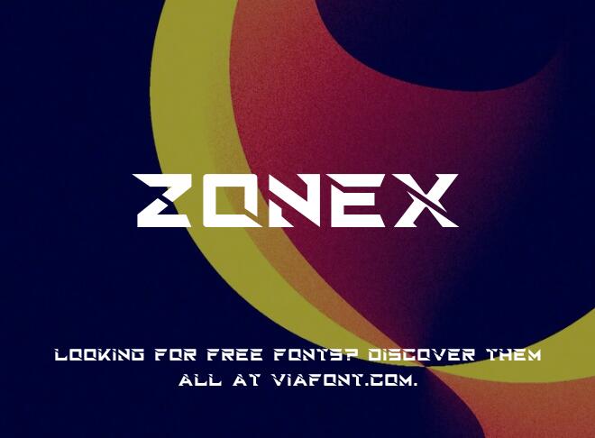 Zonex Font
